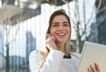 business phone customer contact